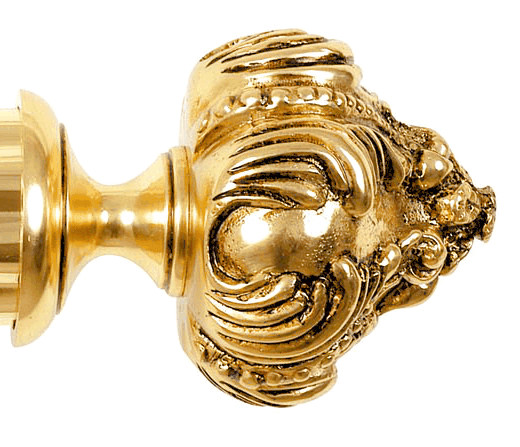 Gordijnroede eindknop Louis