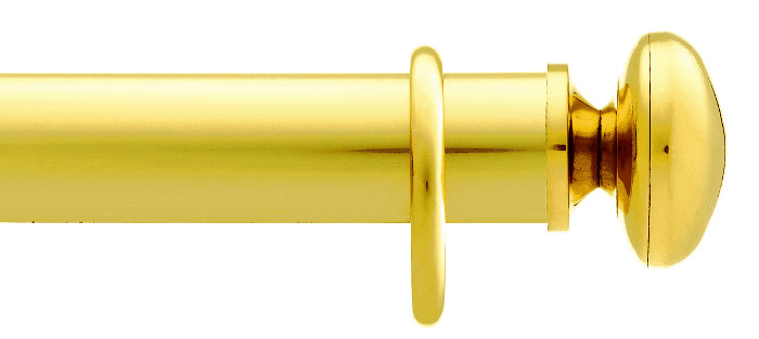 Gordijnroede eindknop Ovaal