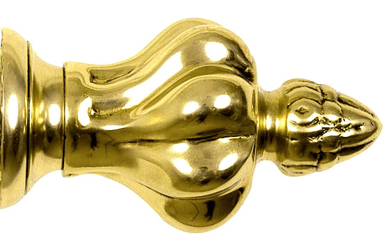 Gordijnroede eindknop Tors