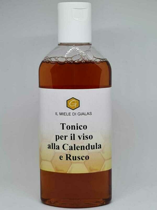 Tonico per il viso alla Calendula e Rusco