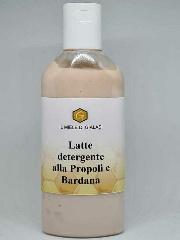 Latte detergente alla Propoli e Bardana