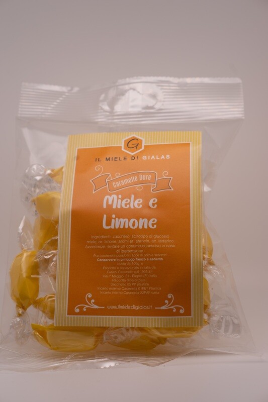 Caramelle dure al Miele e Limone