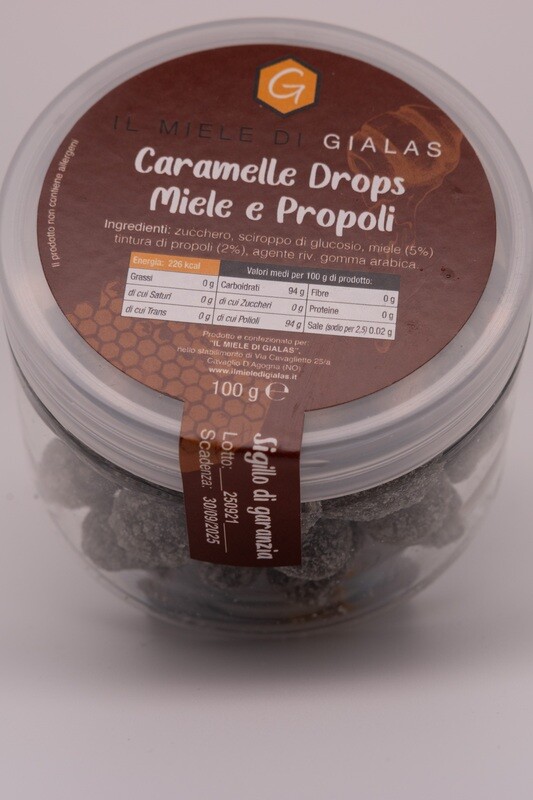 Caramelle Drops al Miele e Propoli
