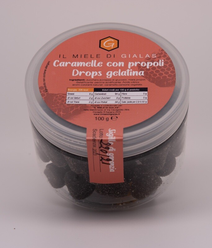 Caramelle Drops Gelatina Miele e Propoli