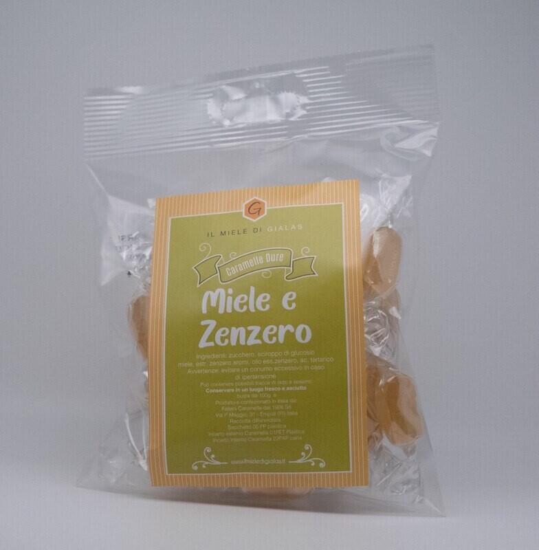 Caramelle dure al Miele e Zenzero