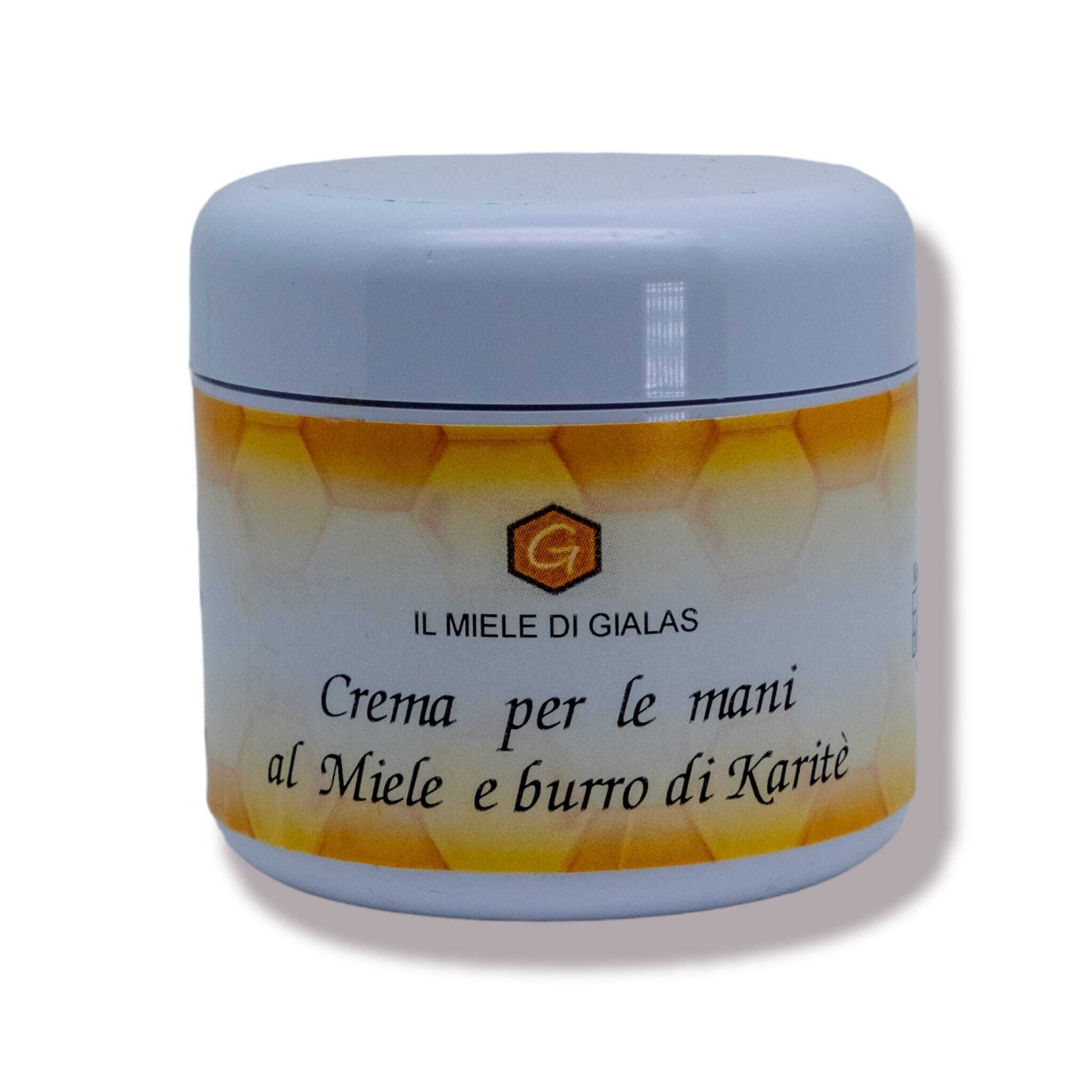 Crema per le mani al miele e burro di karitè 00302