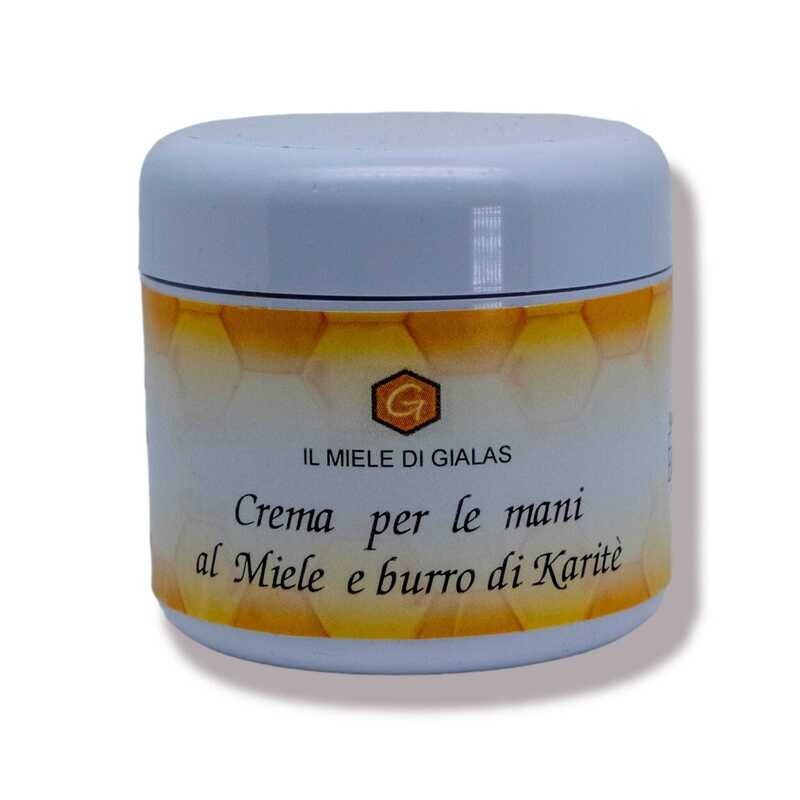 Crema per le mani al miele e burro di karitè