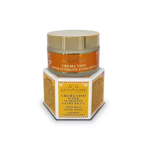 CREMA VISO SUPERNUTRIENTE EXTRA RICCA - JOJOBA E PAPPA REALE