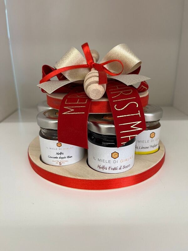 Centro tavola natalizio da 6