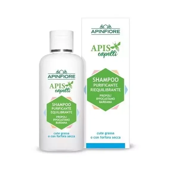SHAMPOO PURIFICANTE EQUILIBRANTE. 
Cute grassa o con forfora secca.