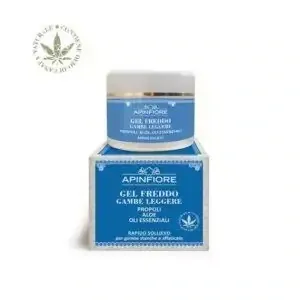 GEL FREDDO GAMBE LEGGERE - PROPOLI, ALOE E OLI ESSENZIALI