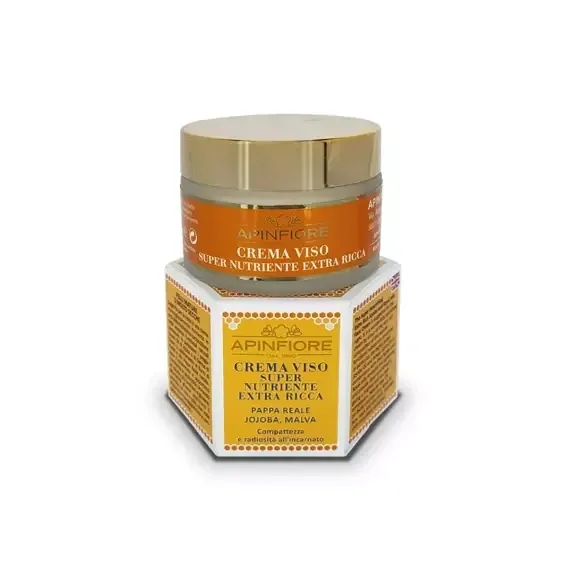 CREMA VISO SUPERNUTRIENTE EXTRA RICCA - JOJOBA E PAPPA REALE