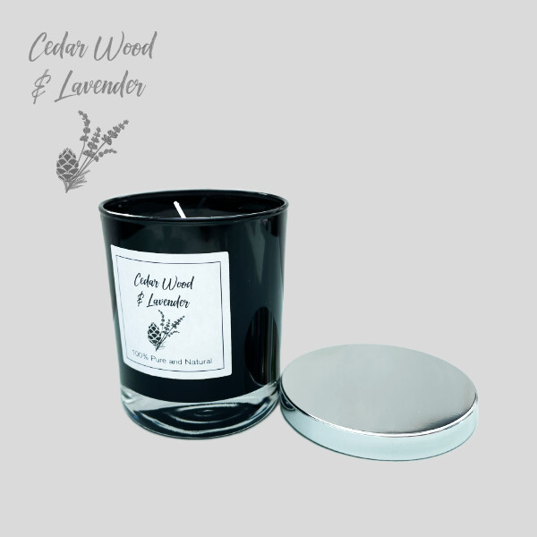 Insect Repellent Scented Candles, Options: Cedar Wood & Lavender