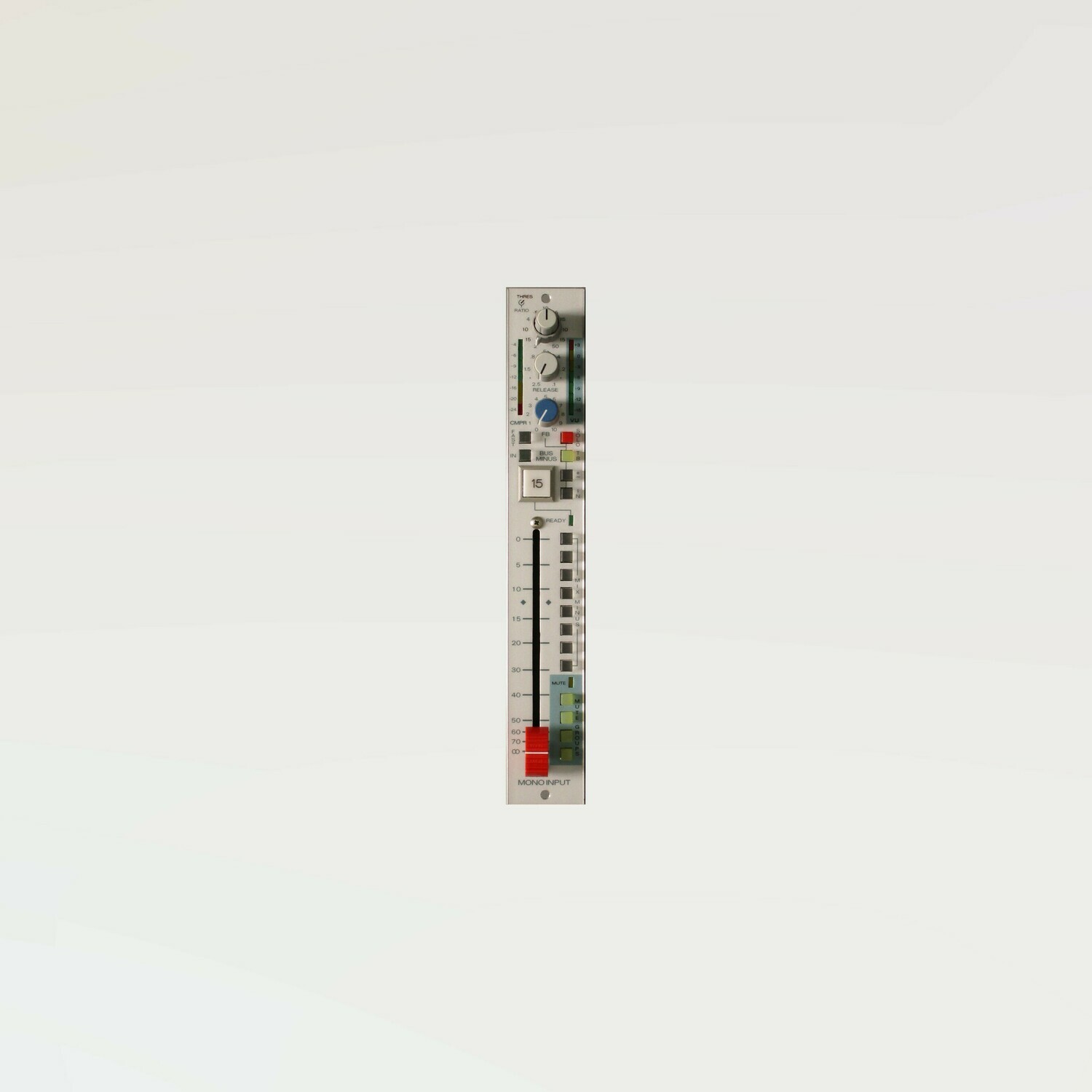 TV-1000 Mono Input Fader With Compressor - Limiter - FPMICLM-1000