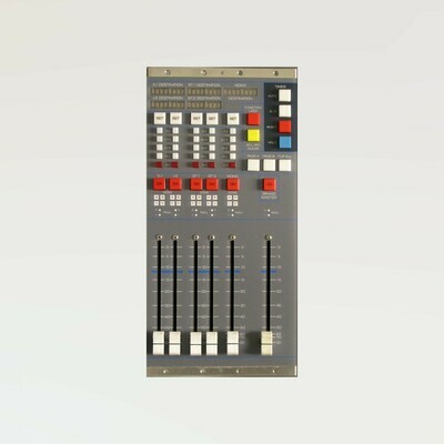 D-5.2 Master Fader Panel - Motorized Faders - MFSM-5.2