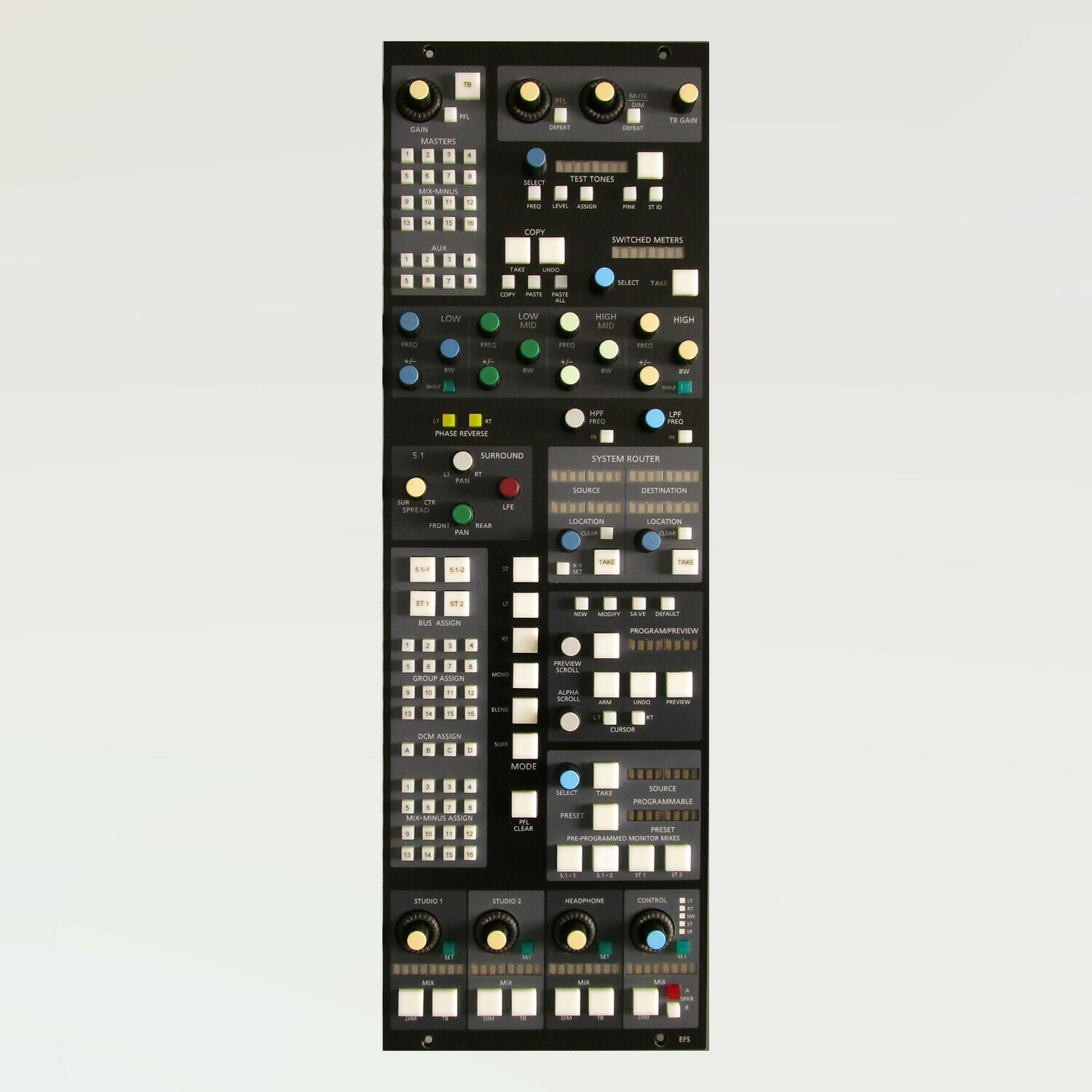 Dimension One Monitor - EQ Control Panel - EFS-D1