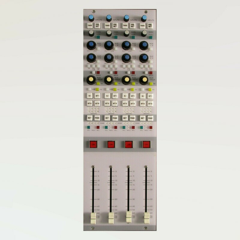 D-9 Input Panel - Non-Motorized Faders - IS-D9