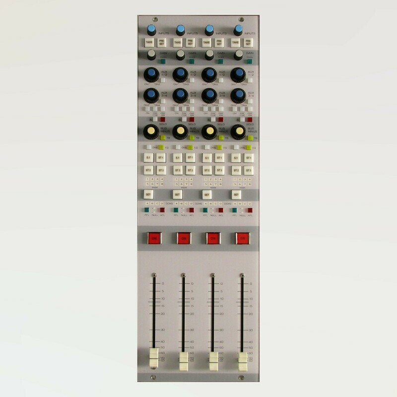 D-9 Input Panel - No Page - Non-Motorized Faders - IS-D9-NP