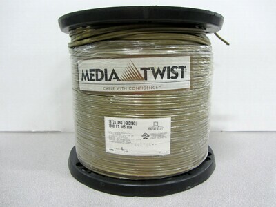 GOLD CAT6+ 4-bonded-pairs, U/UTP-unshielded, Premis Horizontal cable, 23 awg solid bare copper conductor cable, 1000&#39; spool