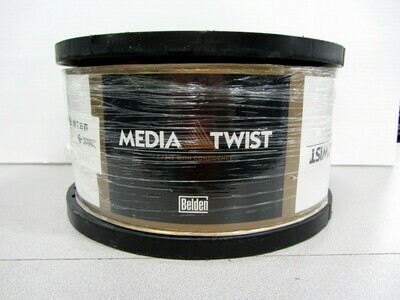 BLACK CAT6+ 4-bonded-pairs, U/UTP-unshielded, Premis Horizontal cable, 23 awg solid bare copper conductor cable., 900 feet