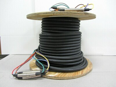 Lake Cable 26 awg Cable, 8 shielded and jacketed pairs with overall TPE jacket, 475 feet