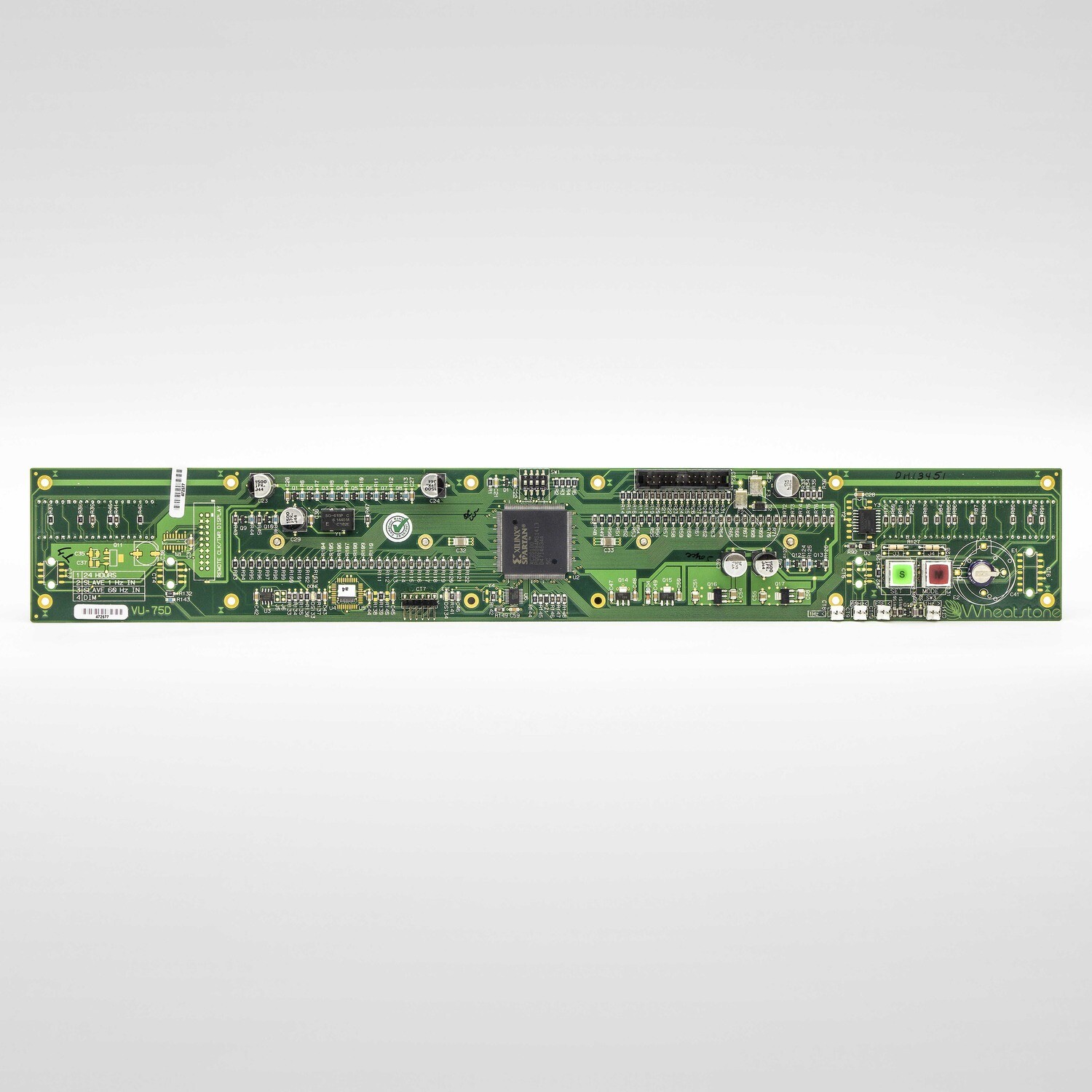 VU-75 Meter/Clock/Timer Loaded Card Assembly