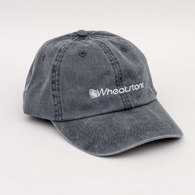 Adams Pigment Dyed Low Profile Cap Blue w/Wheatstone Logo