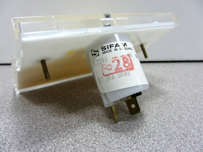 AL39WF VU Meter with 12 Volt Light Box for SP-6 Console