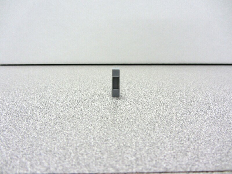 Custom Luma 230-Solid Grey Button