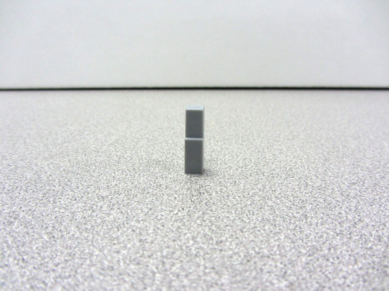 Custom Luma 230-Solid Grey Button