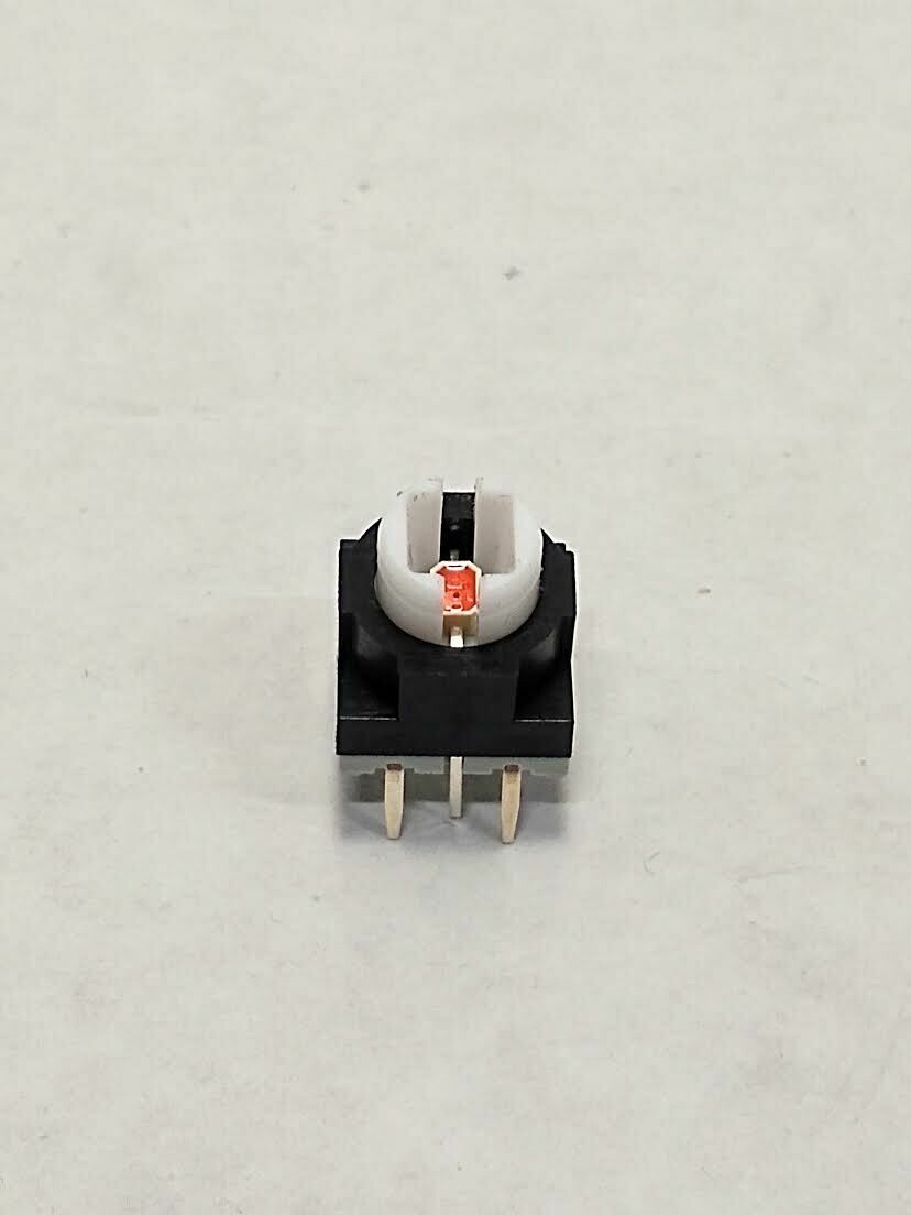 NKK JB15 Switch with Bright Red LED