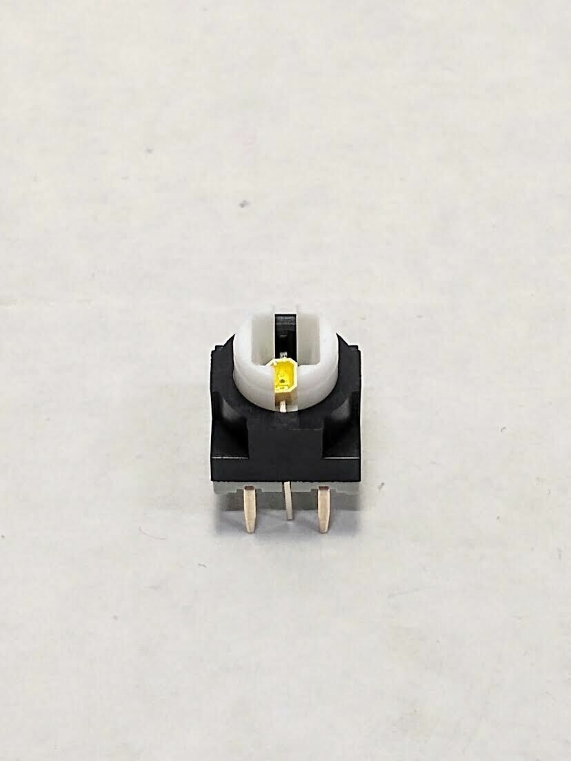 NKK JB15 Switch with Bright Yellow LED