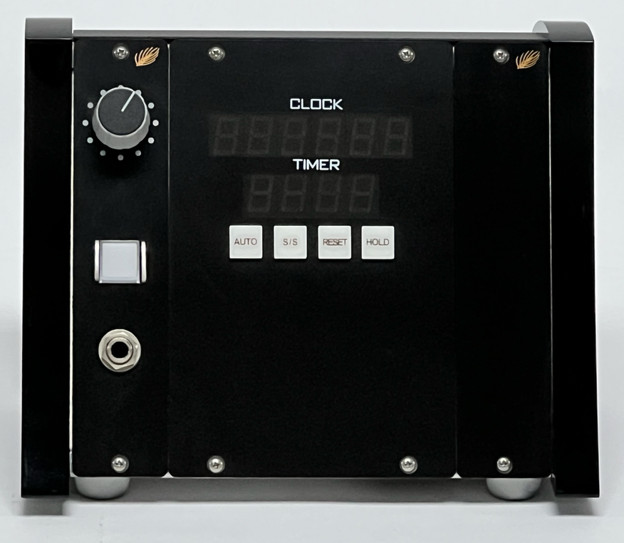 Clock and timer in desktop turret wheatstone store