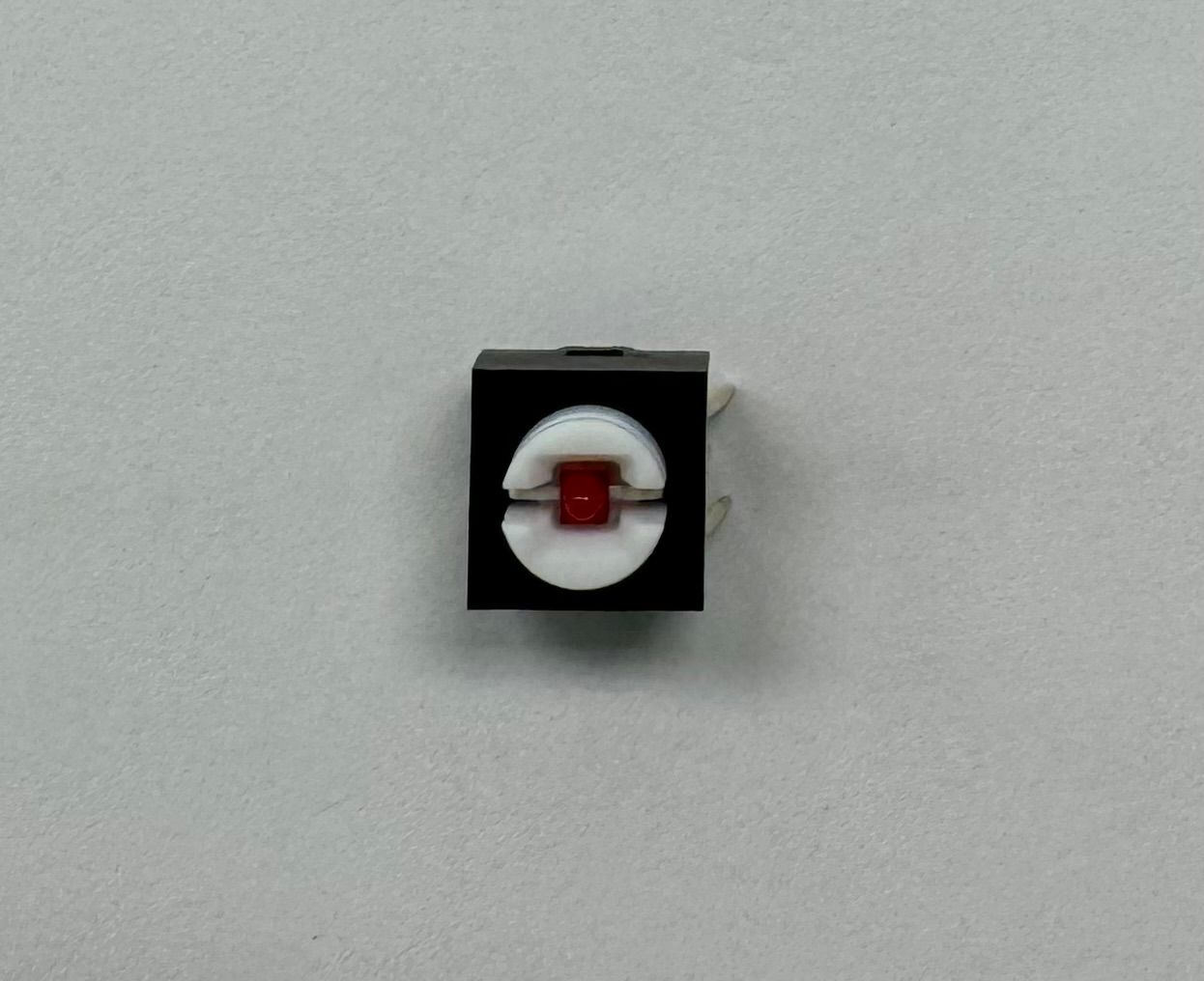 Pushbutton Switch with Red LED