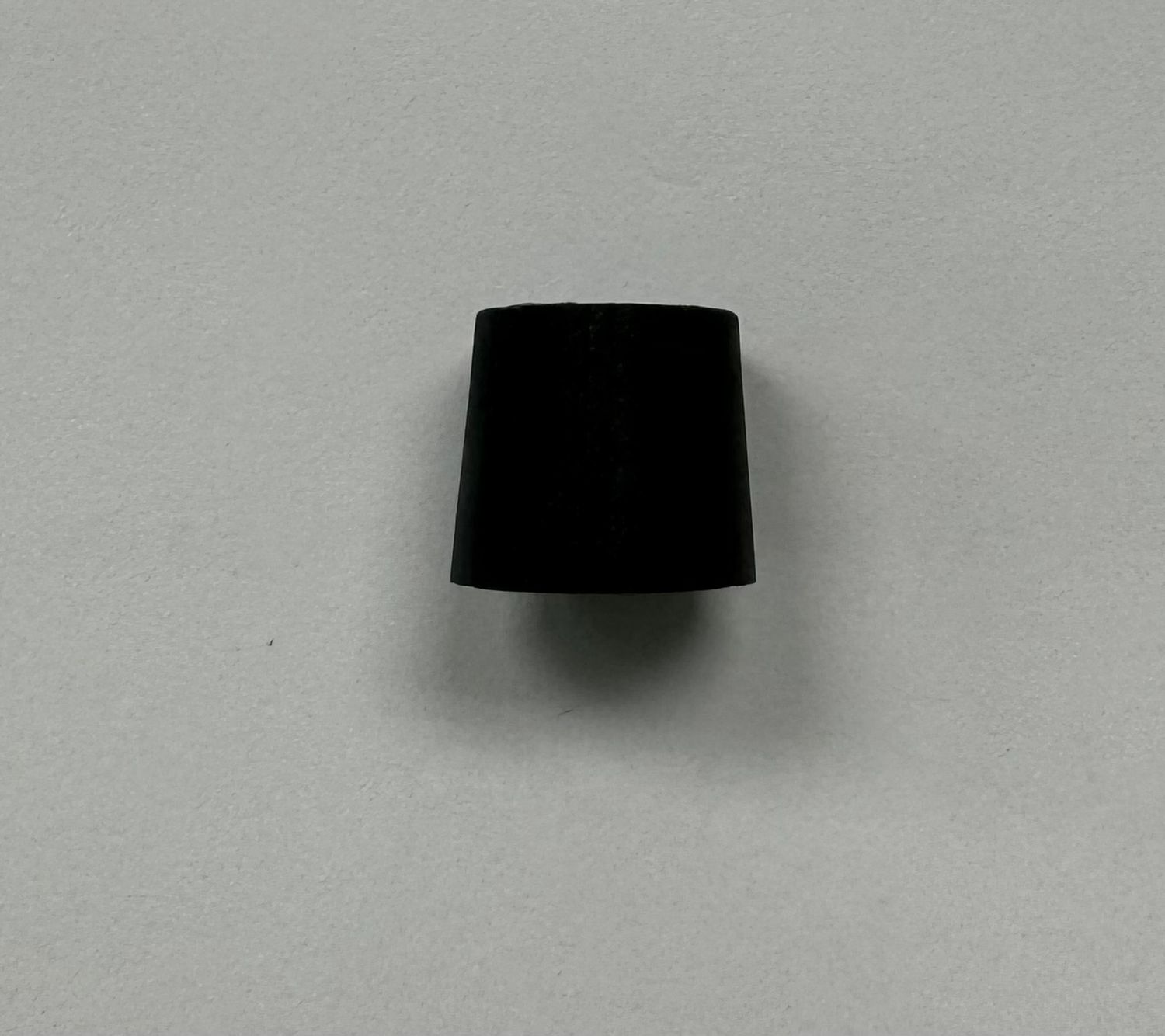 15mm Black Push-On Knob for 6mm D Shaft