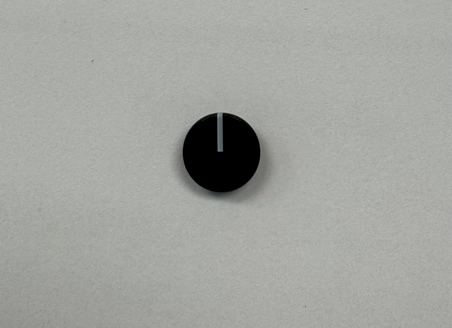 15mm Black Cap with White Line