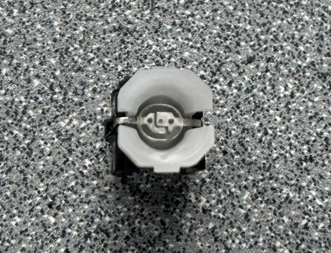 Single Pole Momentary Switch with Yellow LED