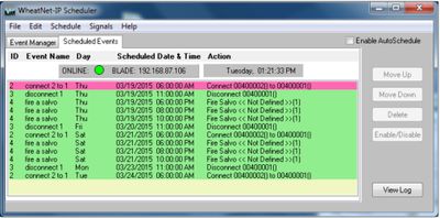 Event Scheduler-W