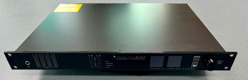Wheatstone Analog 3 Mic I/O Network Blade DEMO