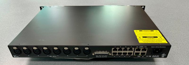 Wheatstone Analog 3 Mic I/O Network Blade DEMO