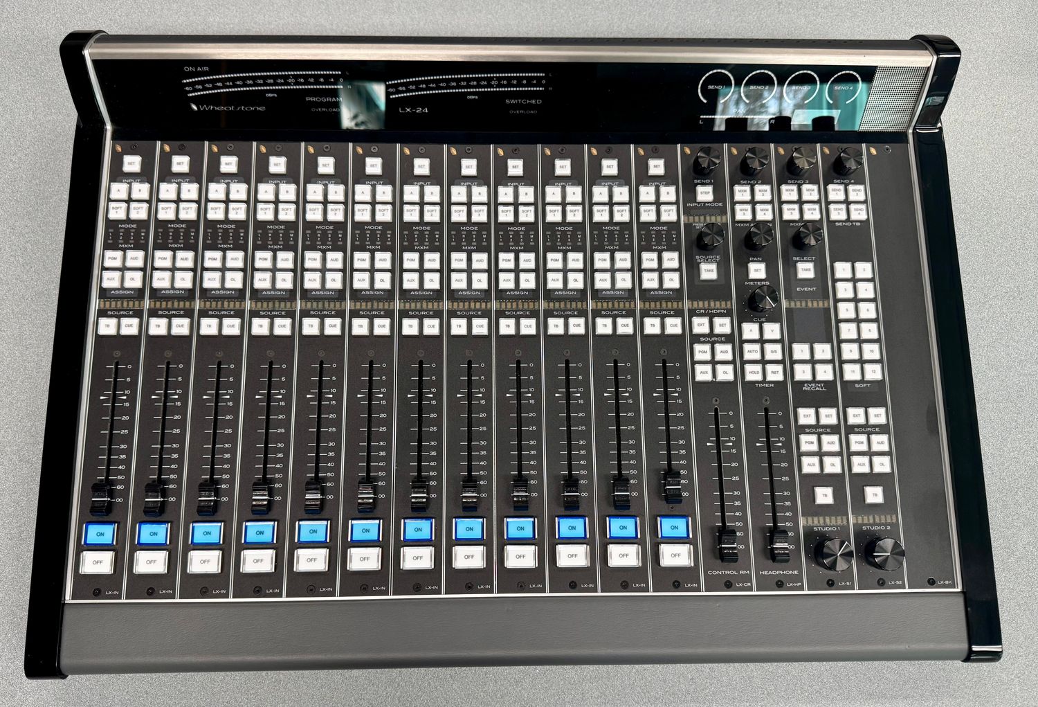 12 Fader LX24 Control Surface Only DEMO