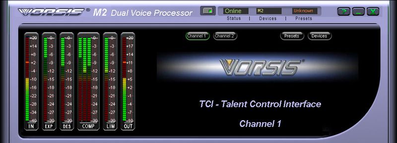 Demo M2 Dual Channel Mic Processor