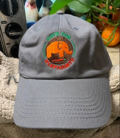 NEW! Fantastic Arte for Elephants Baseball Hats