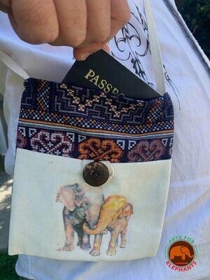 NEW Tribal Fabric Cellphone/Passport Mini Bags!