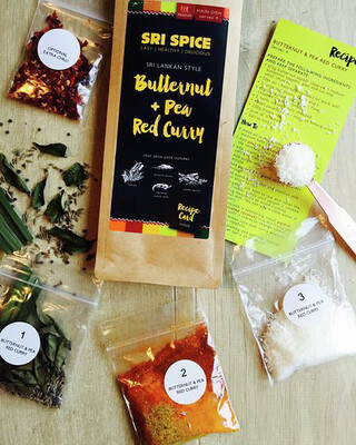 Curry Kit - Main- Butternut + Pea Red Curry Kit - Main- Butternut + Pea Red