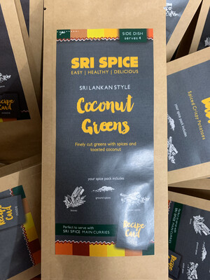 Curry Kit - Side - Coconut Greens Curry Kit - Side - Coconut Greens
