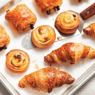 Our own freshly baked pastries all in 1 box -