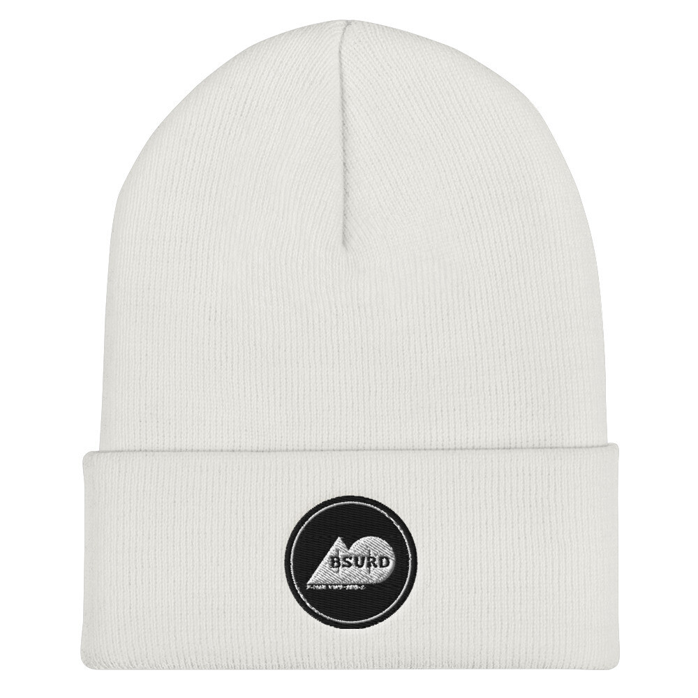 ABSURDO BW Cuffed Beanie