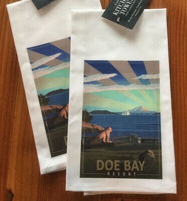 Doe Bay Tea Towel