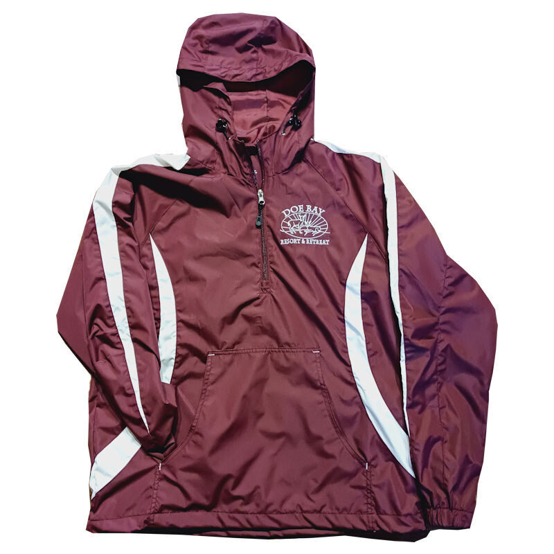 Maroon Windbreaker